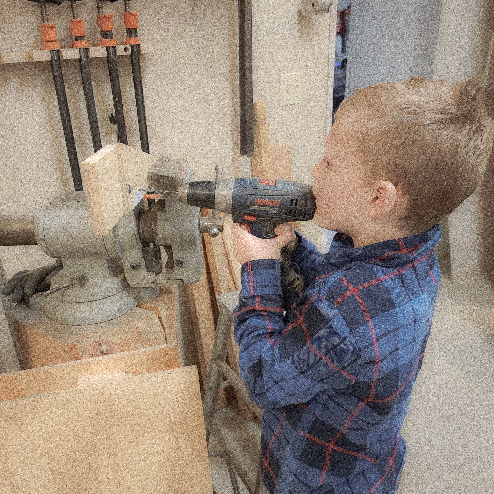 Kids in the shop