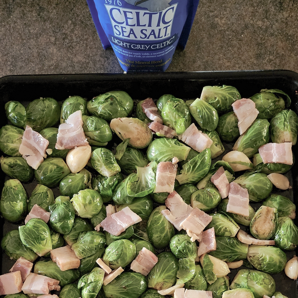 Brussel sprouts with bacon