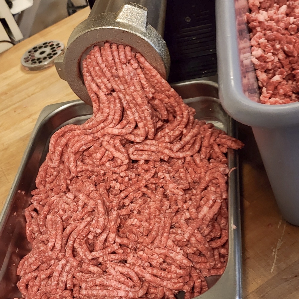 Home made ground meat