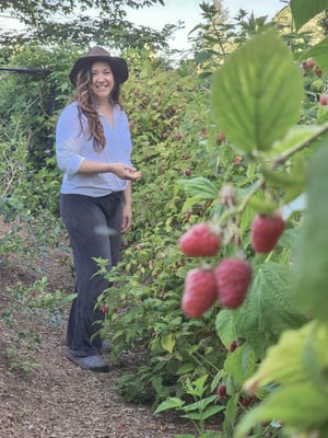 FDiana in Garden