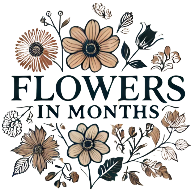 Flowers in months logos tr